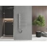 Mexen Neptun elektromos radiátor 900 x 500 mm, 300 W, króm - W101-0900-500-2300-01