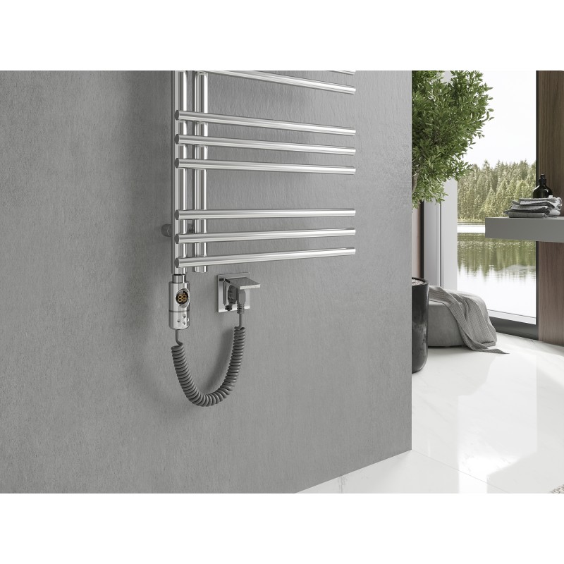 Mexen Neptun elektromos radiátor 900 x 500 mm, 300 W, króm - W101-0900-500-2300-01