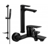 Mexen Alfa Set cadă DF72, negru - 745713DF72-70