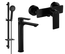 Mexen Alfa DQ40 set de duș, negru - 745714DQ40-70