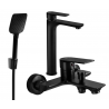 Mexen Alfa R62 set cadă, negru - 745713R62-70