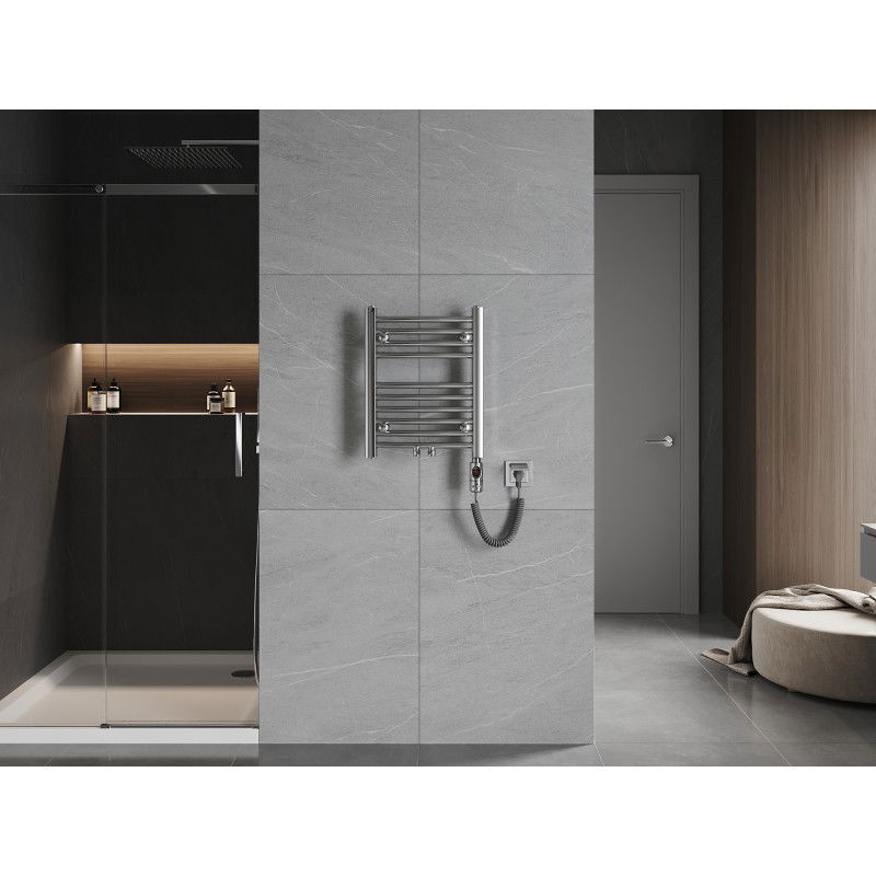 Mexen Ares elektromos fűtőtest 500 x 400 mm, 300 W, króm - W102-0500-400-2300-01