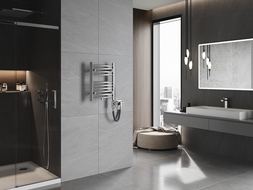 Mexen Ares elektromos fűtőtest 500 x 400 mm, 300 W, króm - W102-0500-400-2300-01