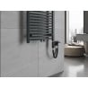 Mexen Ares elektromos radiátor 500 x 400 mm, 300 W, antracit - W102-0500-400-2300-66