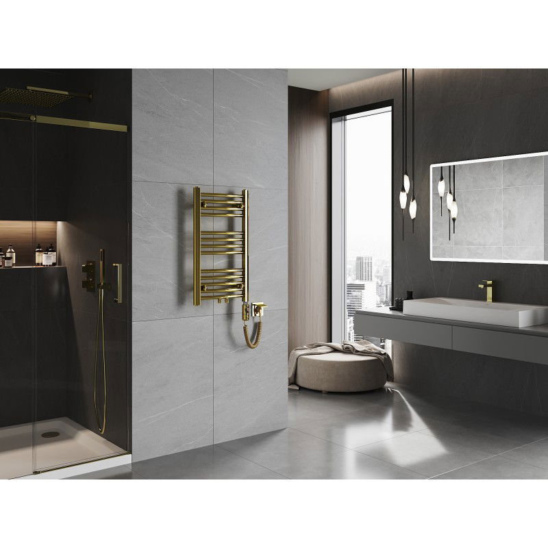 Mexen Ares calorifer electric 700 x 400 mm, 300 W, auriu - W102-0700-400-2300-50