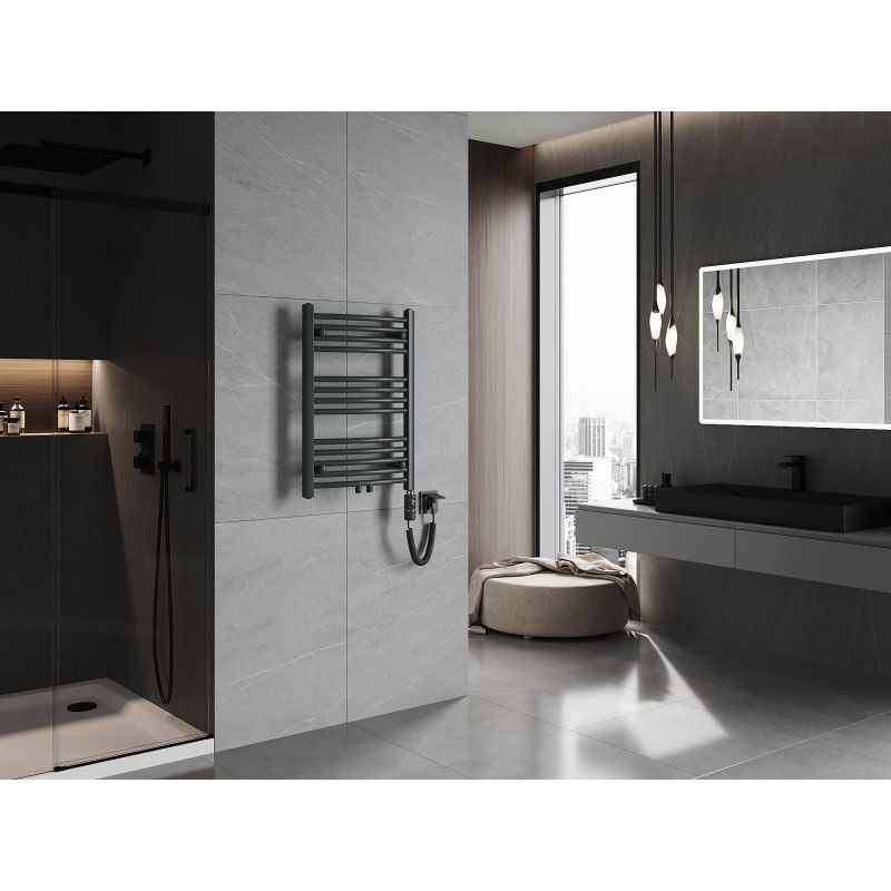 Mexen Ares radiator electric 700 x 500 mm, 300 W, antracit - W102-0700-500-2300-66