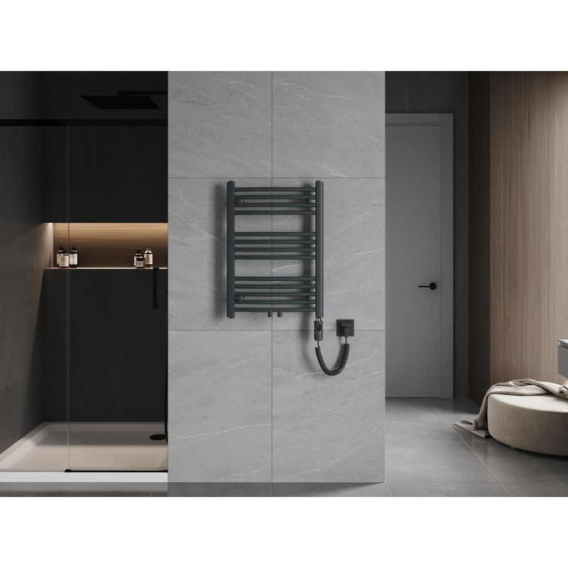 Mexen Ares elektromos radiátor 700 x 500 mm, 300 W, antracit - W102-0700-500-2300-66