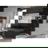 Mexen Ares elektromos radiátor 700 x 500 mm, 300 W, fekete - W102-0700-500-2300-70