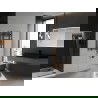 Mexen Ares elektromos radiátor 900 x 400 mm, 300 W, antracit - W102-0900-400-2300-66