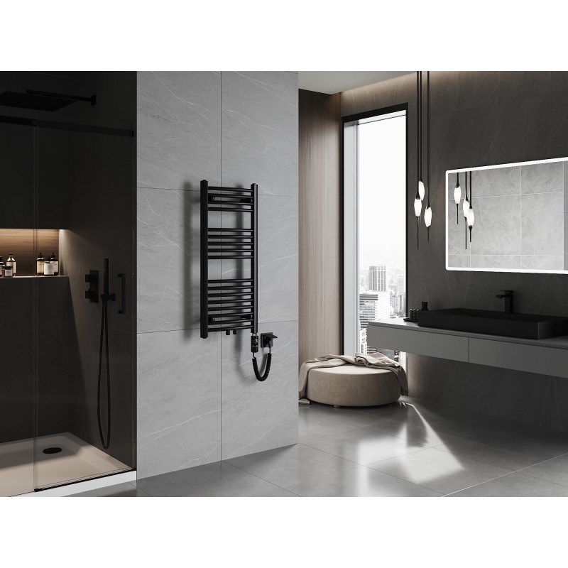 Mexen Ares radiator electric 900 x 400 mm, 300 W, negru - W102-0900-400-2300-70
