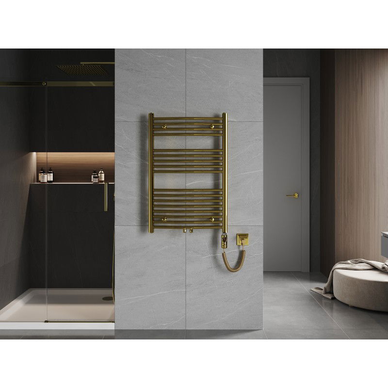 Mexen Ares elektromos radiátor 900 x 600 mm, 300 W, arany - W102-0900-600-2300-50