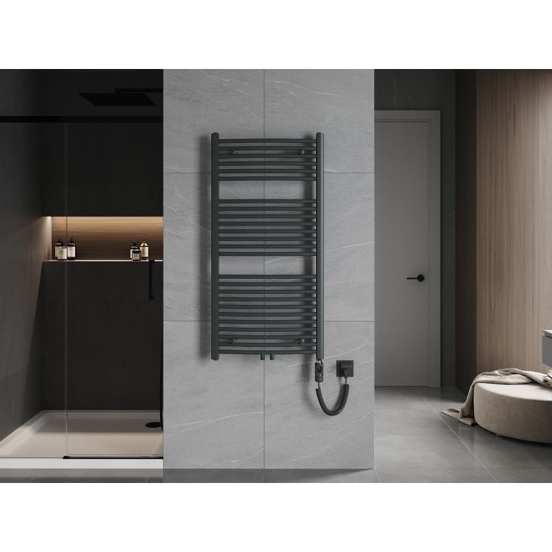 Mexen Ares radiator electric 1200 x 600 mm, 600 W, antracit - W102-1200-600-2600-66