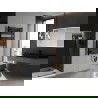 Mexen Ares elektromos radiátor 1200 x 600 mm, 600 W, fekete - W102-1200-600-2600-70
