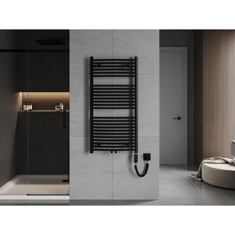 Mexen Ares radiator electric 1200 x 600 mm, 600 W, negru - W102-1200-600-2600-70