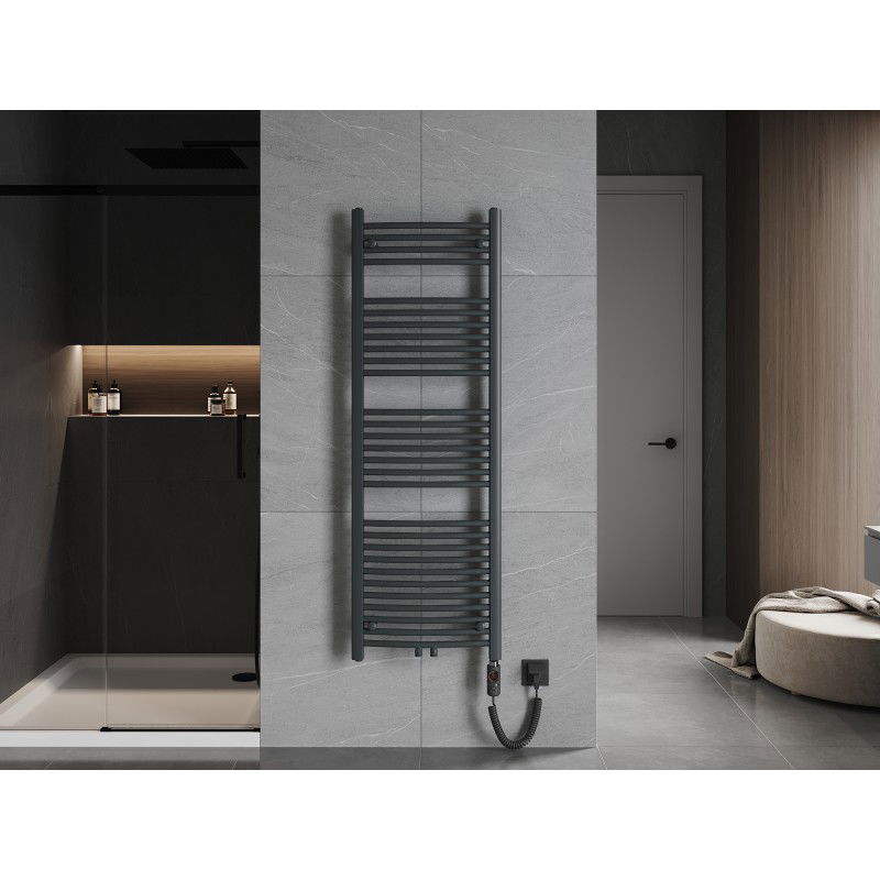 Mexen Ares radiator electric 1500 x 500 mm, 600 W, antracit - W102-1500-500-2600-66