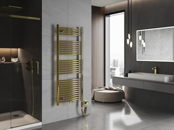 Mexen Ares elektromos radiátor 1500 x 600 mm, 600 W, arany - W102-1500-600-2600-50