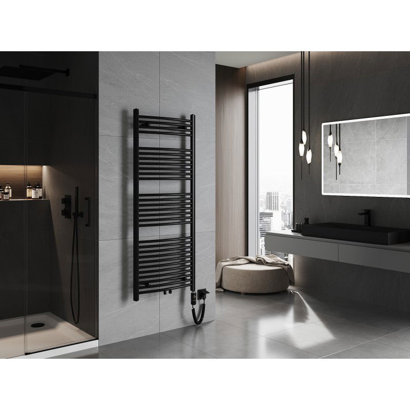 Mexen Ares elektromos radiátor 1500 x 600 mm, 900 W, fekete - W102-1500-600-2900-70