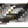 Mexen Ares elektromos radiátor 1800 x 600 mm, 600 W, arany - W102-1800-600-2900-50