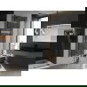 Mexen Ares elektromos radiátor 1800 x 600 mm, 900 W, antracit - W102-1800-600-2900-66