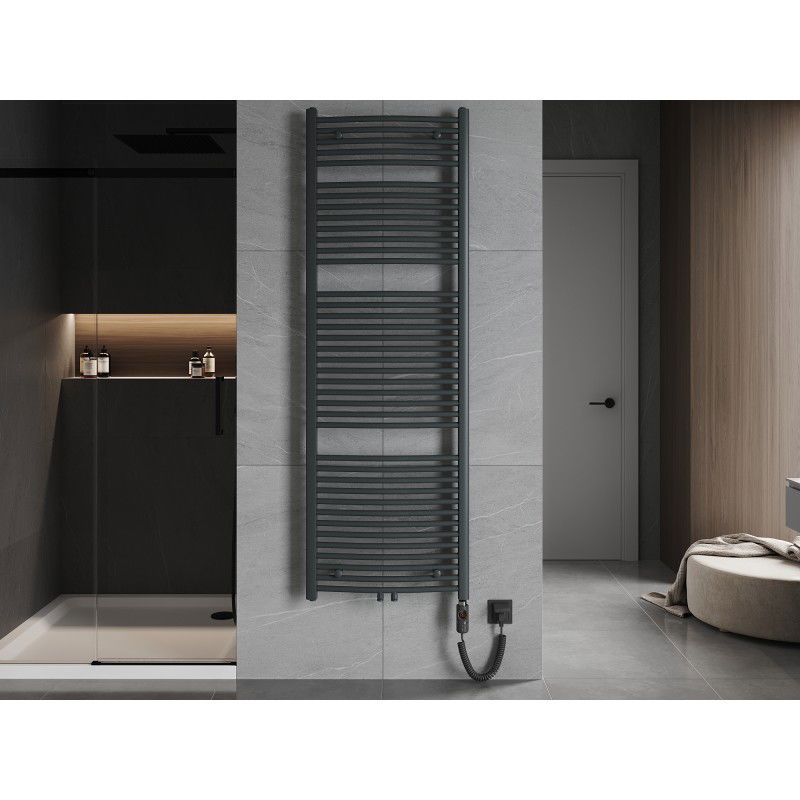 Mexen Ares radiator electric 1800 x 600 mm, 900 W, antracit - W102-1800-600-2900-66