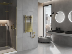 Mexen Hades radiator electric 800 x 400 mm, 300 W, auriu - W104-0800-400-2300-50