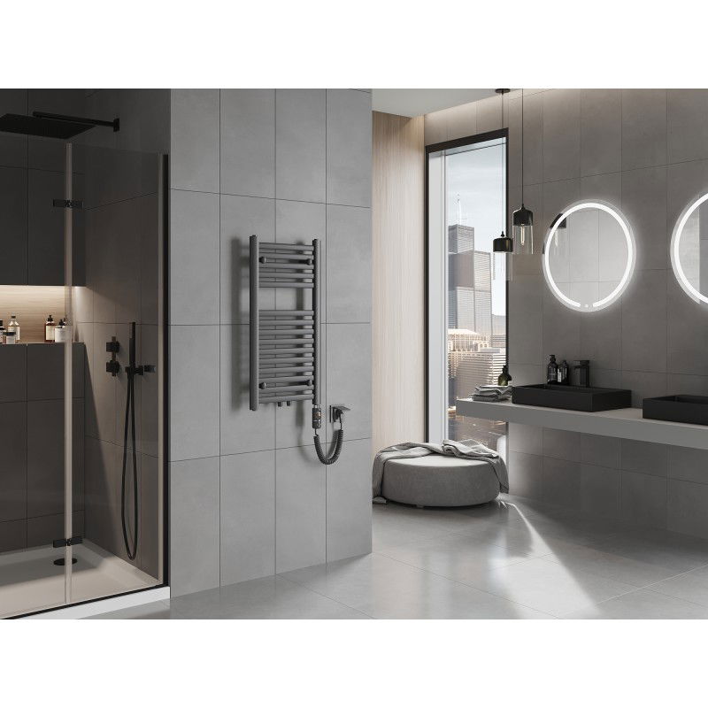 Mexen Hades radiator electric 800 x 400 mm, 300 W, antracit - W104-0800-400-2300-66