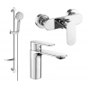 Mexen Milo DF40 set de duș, Crom - 71304DF40-00