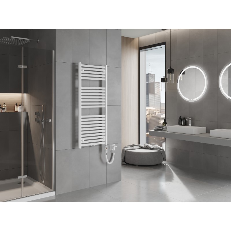 Mexen Hades elektromos radiátor 1200 x 500 mm, 600 W, fehér - W104-1200-500-2600-20