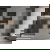 Mexen Hades elektromos radiátor 1200 x 500 mm, 600 W, fekete - W104-1200-500-2600-70