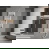 Mexen Hades elektromos radiátor 1500 x 400 mm, 600 W, fehér - W104-1500-400-2600-20