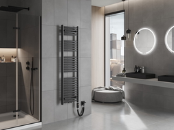 Mexen Hades radiator electric 1500 x 400 mm, 600 W, negru - W104-1500-400-2600-70
