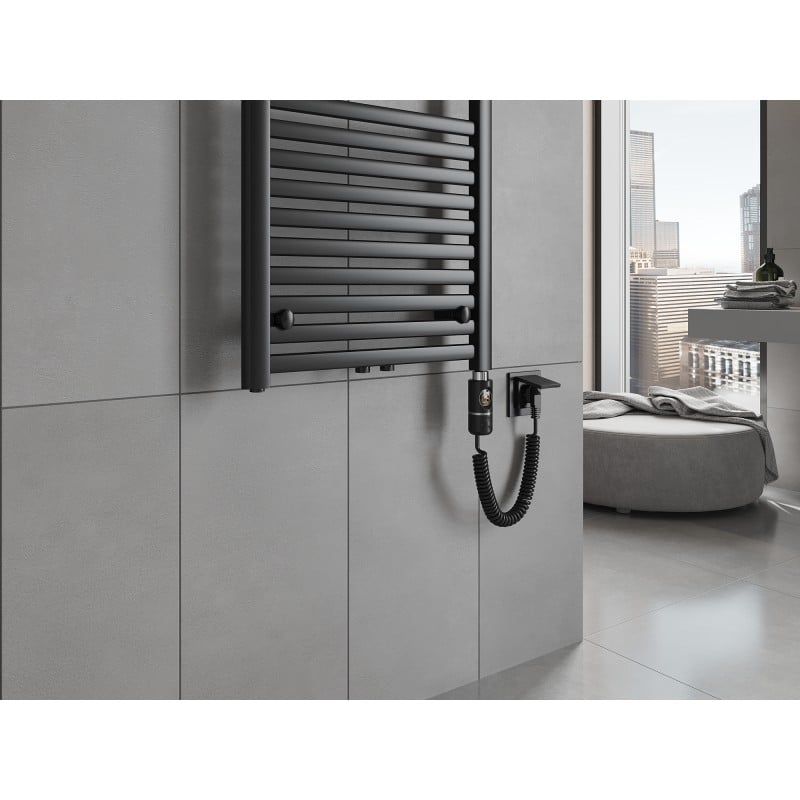 Mexen Hades radiator electric 1500 x 400 mm, 600 W, negru - W104-1500-400-2600-70