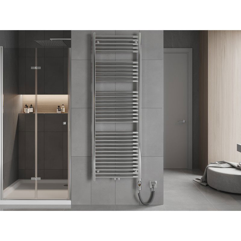 Mexen Hades elektromos radiátor 1800 x 600 mm, 900 W, króm - W104-1800-600-2900-01