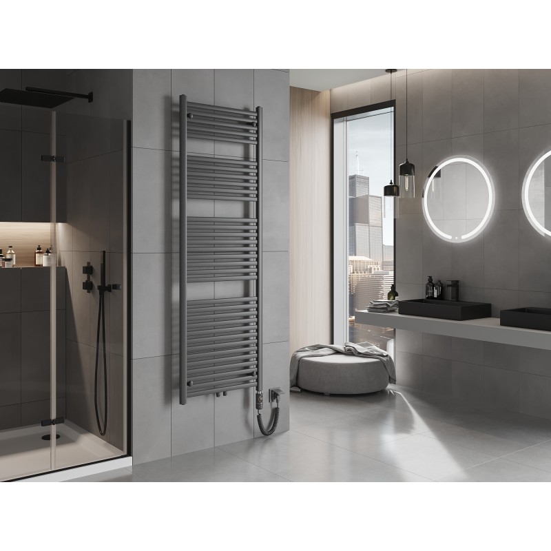 Mexen Hades elektromos radiátor 1800 x 600 mm, 900 W, antracit - W104-1800-600-2900-66