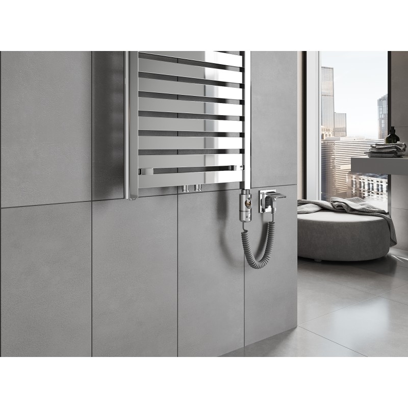 Mexen Uran elektromos fűtőtest 800 x 500 mm, 300 W, króm - W105-0800-500-2300-01