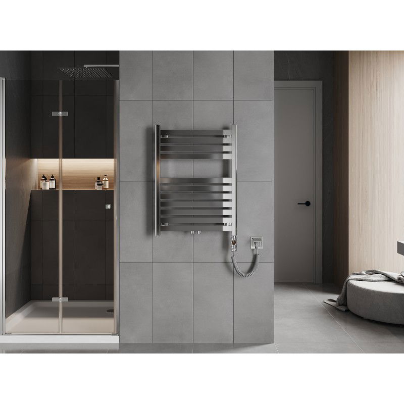 Mexen Uran elektromos radiátor 800 x 600 mm, 300 W, króm - W105-0800-600-2300-01