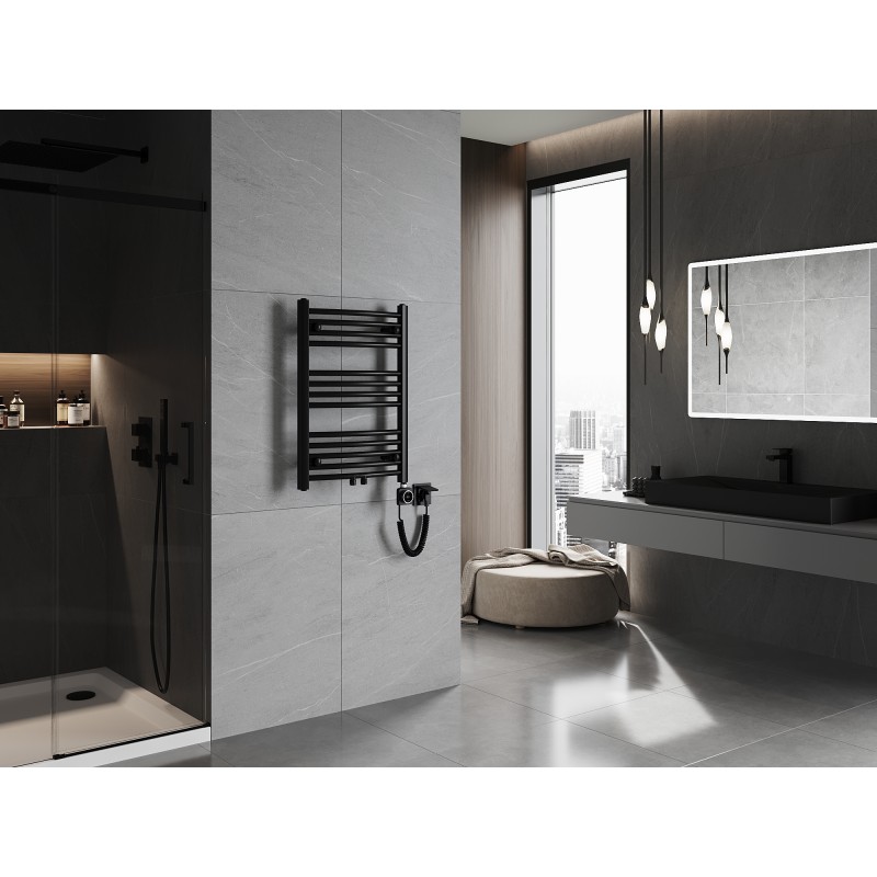 Mexen Ares calorifer electric 700 x 500 mm, 300 W, negru - W102-0700-500-6300-70