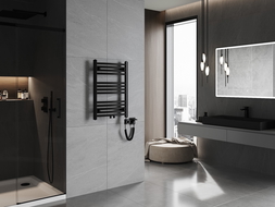 Mexen Ares calorifer electric 700 x 500 mm, 300 W, negru - W102-0700-500-6300-70