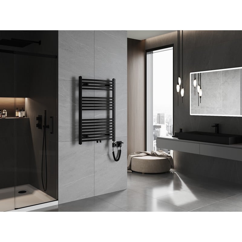 Mexen Ares elektromos radiátor 900 x 600 mm, 400 W, fekete - W102-0900-600-6400-70