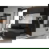 Mexen Ares elektromos radiátor 1200 x 500 mm, 500 W, fekete - W102-1200-500-6500-70
