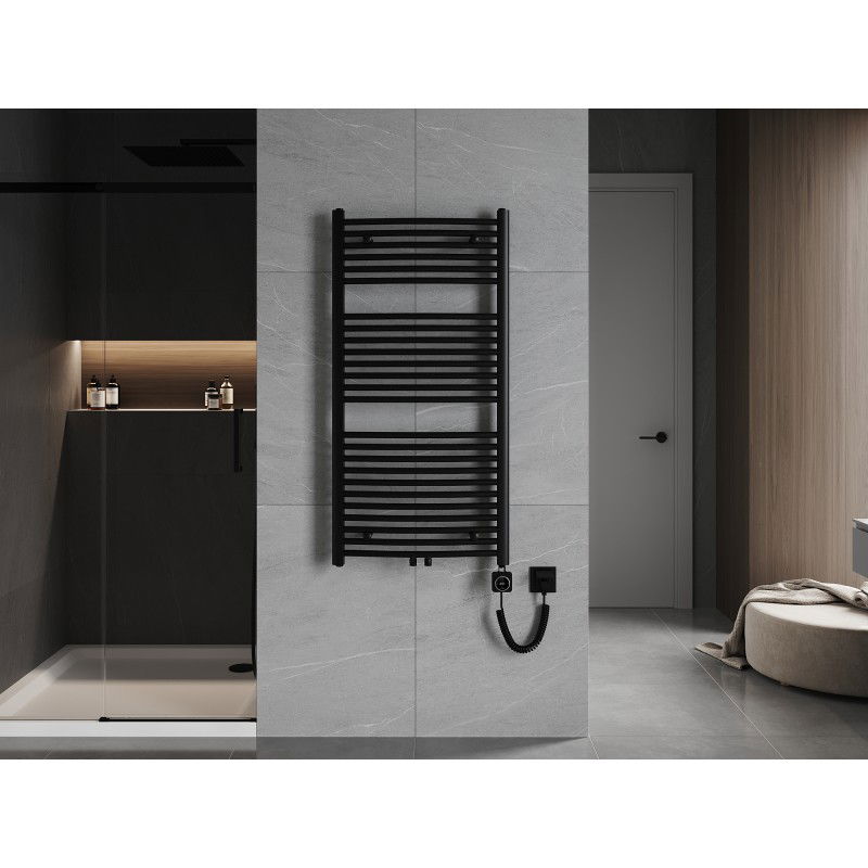 Mexen Ares radiator electric 1200 x 600 mm, 600 W, negru - W102-1200-600-6600-70