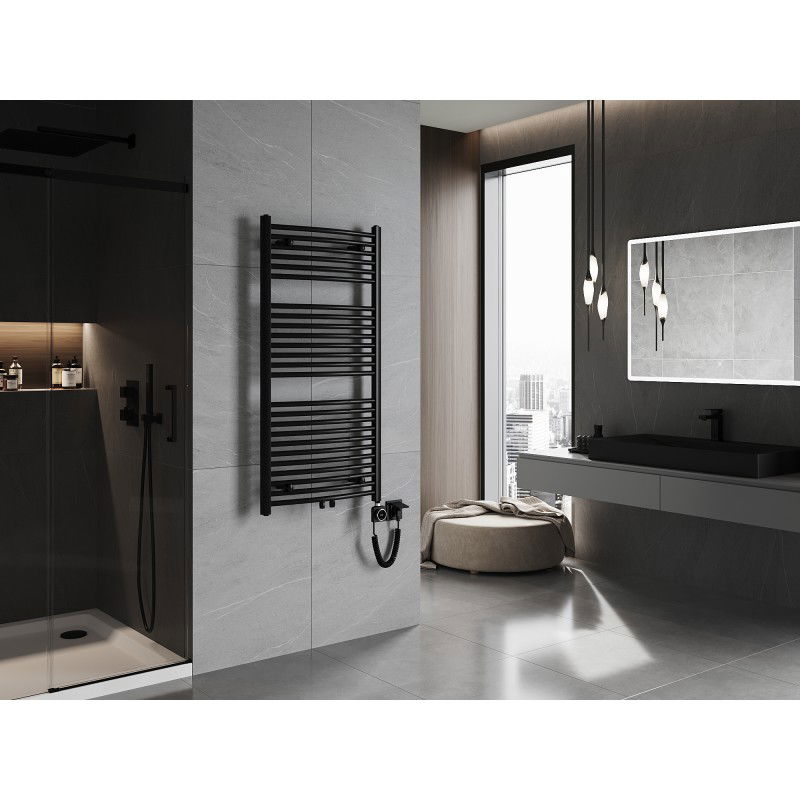 Mexen Ares radiator electric 1200 x 600 mm, 600 W, negru - W102-1200-600-6600-70