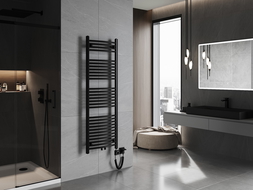 Mexen Ares elektromos fűtőtest 1500 x 500 mm, 600 W, fekete - W102-1500-500-6600-70