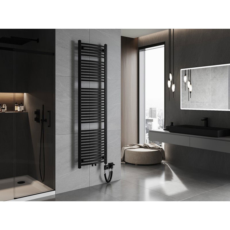 Mexen Ares elektromos radiátor 1800 x 500 mm, 900 W, fekete - W102-1800-500-6900-70