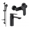 Mexen Milo Set de duș DF05, negru - 71304DF05-70