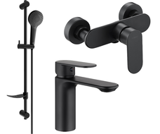 Mexen Milo Set de duș DF05, negru - 71304DF05-70