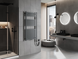 Radiator electric Mexen Uran 1200 x 600 mm, 600 W, antracit - W105-1200-600-2600-66