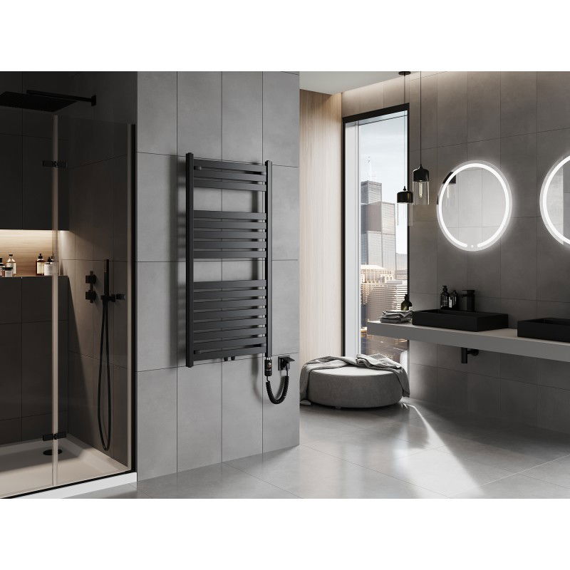 Mexen Uran radiator electric 1200 x 600 mm, 600 W, negru - W105-1200-600-2600-70