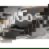 Mexen Uran elektromos radiátor 1200 x 600 mm, 600 W, fekete - W105-1200-600-2600-70