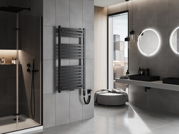 Mexen Uran radiator electric 1200 x 600 mm, 600 W, negru - W105-1200-600-2600-70